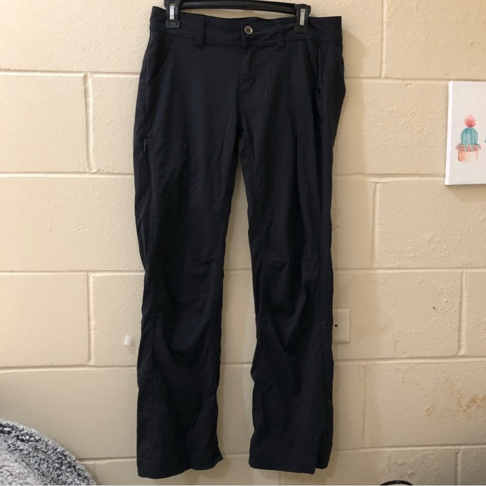 Prana Black Cargo Pants Size 6